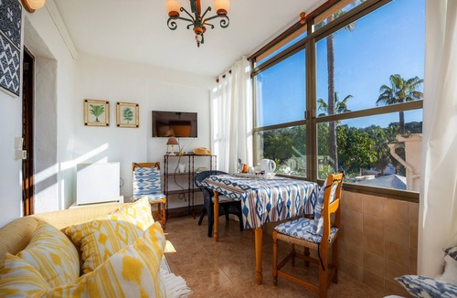 Cala Anguila-Cala Mendia House | Holiday Home "Strandfinca Cala Romantica" with Sea View, Private Garden and Wi-Fi