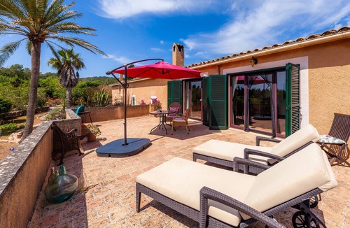 Son Macia Villa | Holiday Apartment "With Rooftop Terrace Panoramic View" with Mountain View, Shared Pool and Wi-Fi
