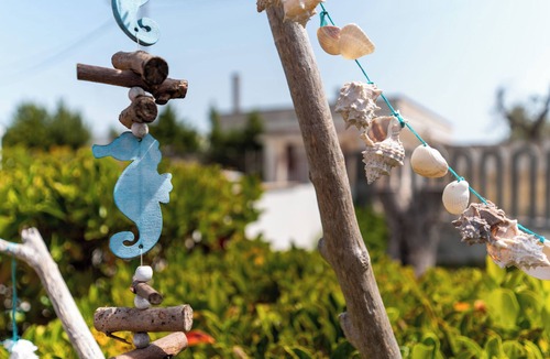 Torre Specchia Ruggeri Apartment | Holiday Apartment "Monolocale Amare 2" close to the Beach with Garden