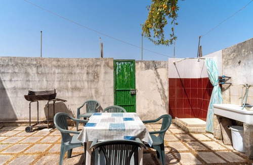 Torre Specchia Ruggeri Apartment | Holiday Apartment "Monolocale Amare 2" close to the Beach with Garden