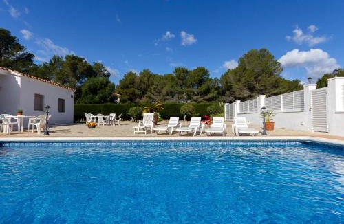 Les Tres Cales Villa | INNOUTHOME Gran casa con piscina Virgen Cinta II