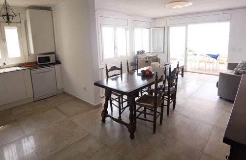 Almadraba-Canyelles Apartment | JOAN MARGARIT 2-B -Exceptional view of the Mediterranean with communal pool.