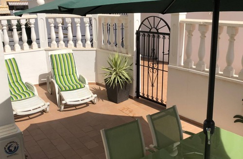 Orihuela Costa Apartment | Large 2 Bedroom Apartment - Private Garden- 10 Min from La Zenia Beach/Boulevard