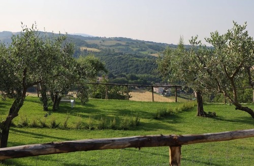 Castel d'Arno Apartment | Large and beautiful apartment with a view in a farmhouse with swimming pool, sleeps 9