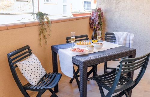 Villa Musone Apartment | Lovely apartment for 3 guests with WIFI, A/C, TV, terrace and panoramic view
