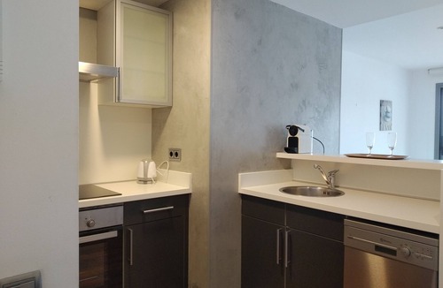 Almadraba-Canyelles Apartment | Luxurious apartment in front of the beach, pool, parking and spectacular views
