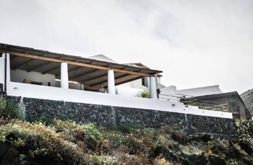 Piscita Villa | Marvel at sea & volcano views frm a chic Stromboli retreat steps from the beach.