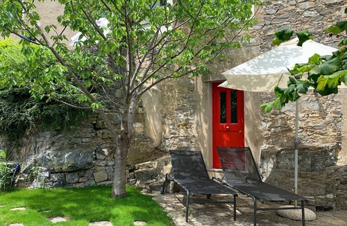 Castelbianco House | Medieval Mountain Oasis with a Private Garden and incredible mountain view