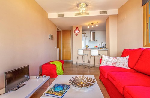 Golf Bahia Apartment | Modern apartment with large balcony with sea view.
