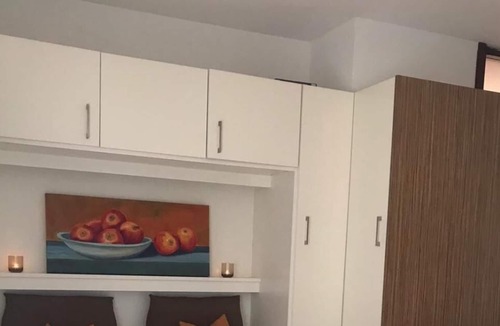 Gonte Apartment | Modernly furnished 1 room studio apartment with balcony, pool and lake access