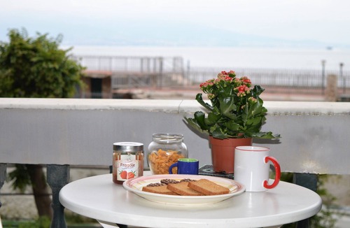 Posillipo House | Panoramic apartment in historic building directly on the beach .