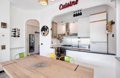 Chiavari House | Penthouse in the center with sea view