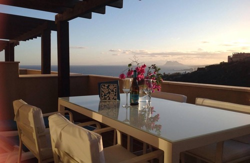Manilva Apartment | Penthouse with magnificent views of Gibraltar, south-southwest orientation.