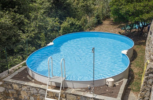 Recco Villa | Private Villa with hot tub, private pool, WIFI, TV, patio, panoramic view, close to Portofino