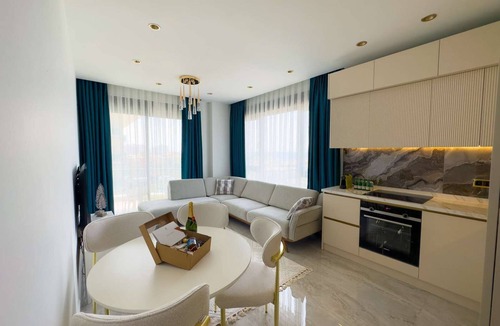 Alanya Apartment | Qoople Excellence A45 sea view apartment in premium residence