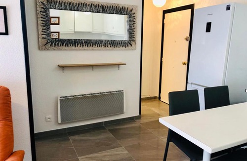 Roses Town Center Apartment | ROC MAR 6 1B - Apartamento cerca del centro y de la playa - terraza con pequeñas vistas al puerto