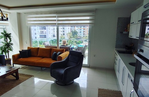 Kestel Apartment | SEA & BEACH FRONT "Luxury Residence" 1+1 Apt. 70m2 (18)