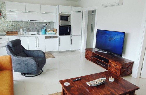 Kestel Apartment | SEA & BEACH FRONT "Luxury Residence" 1+1 Apt. 70m2 (18)