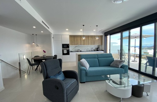 Golf Bahia Apartment | Sea View Mountain Duplex in Finestratn
