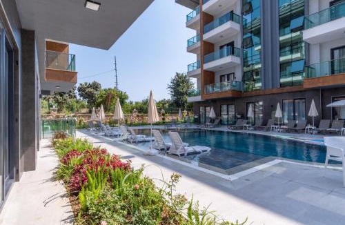 Alanya Apartment | Silece garden suite iki yatak odalı daire