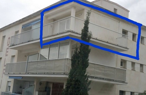 Almadraba-Canyelles Apartment | Studio, large L-shaped TERRACE, SWIMMING POOL with sea view, + PARKING included