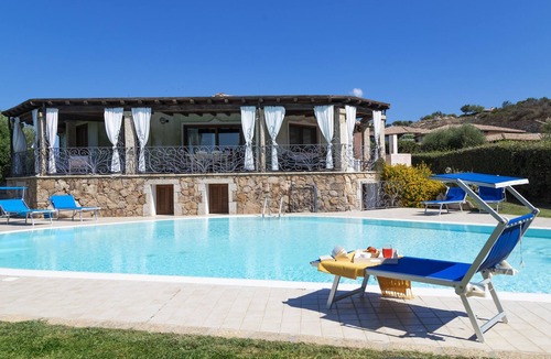 Capo Coda Cavallo Villa | Stunning luxury villa with pool and spacious garden 50 meters to the beach