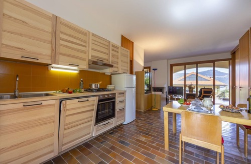 Ranco House | Sunset in Ranco, Ranco, Italy