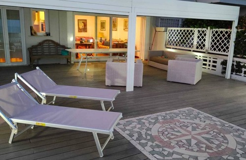 Borgo Santa Maria Apartment | The terrace by the sea