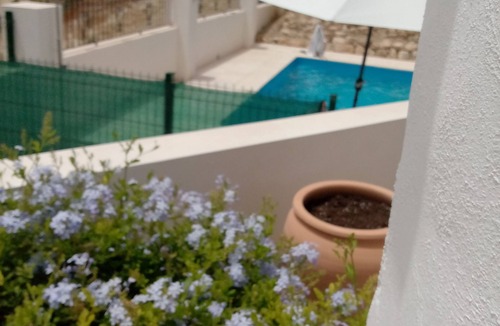 Los Alias Cottage | Tranquil Cottage With Shared Pool, Set In Pretty Mediterranean garden.