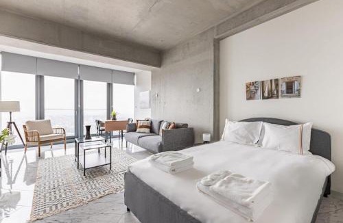 Bomonti Apartment | Trendy Cool Bright Studio Parking Poolviews! #254