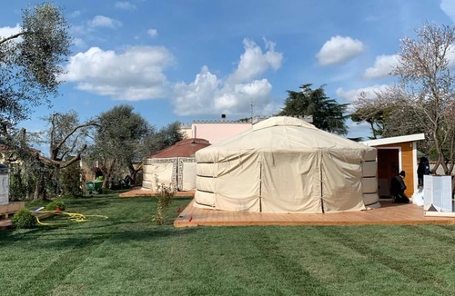 Campo Di Carne RV Rental | Try an experiential holiday in a real Mongolian Yurt! Amazing!