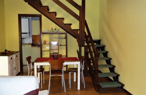 Nebbiuno Apartment | Two-room apartment on two levels in an old paper factory of the early '800