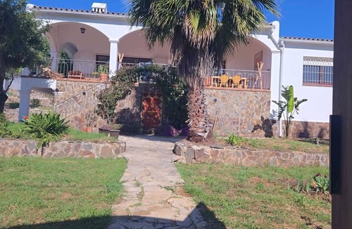 Cunit House | Typical ibiza-style family villa with large swimming pool 15 mn from Sitges