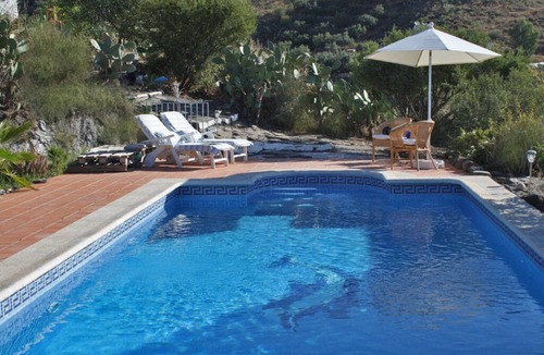 Sayalonga House | Unique authentic finca with pool and wide views of the sea and mountains