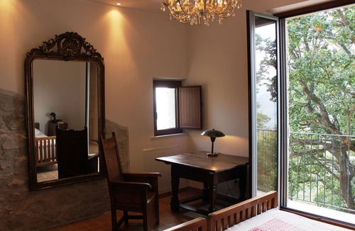 Pietranico House | Unique house with residential tower and swimming pool, mountain view, silence, child friendly