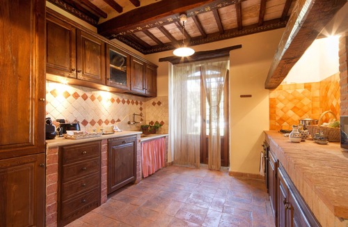 Romazzano Villa | Villa del Falco, sleeps up 13. Pool and tennnis court, medieval tower, gym