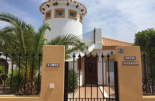 Mazarron Villa | Villa Maravilla with Mountain View, Pool & Wi-Fi