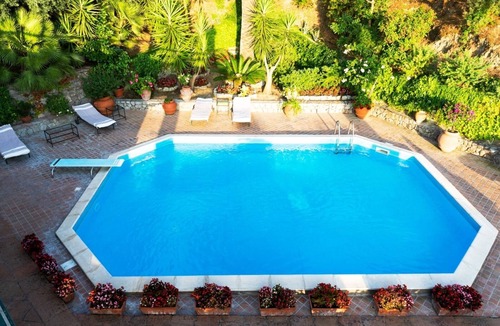 Pogerola Villa | Villa Pisani view on Capri Sorrento Amalfi Coast Pool and Large terraces