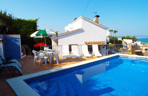 Begur Villa | Villa with private pool, garden and stunning sea and mountain views