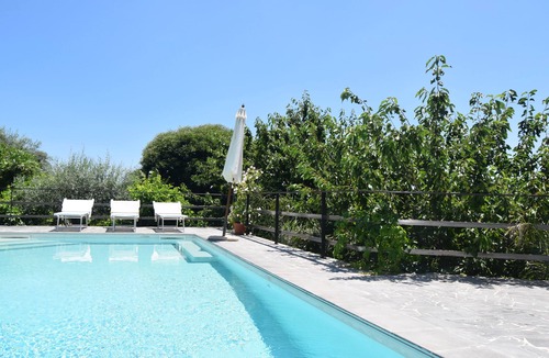 Santa Venerina House | Wonderful open space with swimming pool, barbecue garden ample private parking.