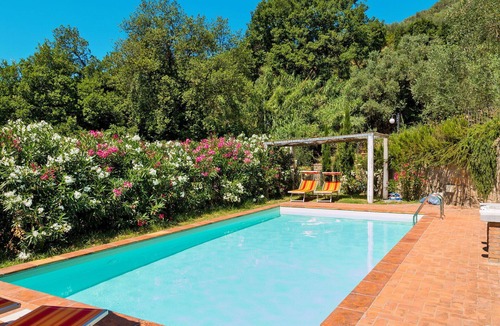 Pieve a Nievole Villa | Wonderful private villa with A/C, private pool, hot tub, WIFI, TV, patio and pets allowed