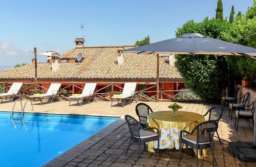 Monte Compatri Villa | Wonderful private villa with private pool, WIFI, A/C, TV, patio, pets allowed and panoramic view