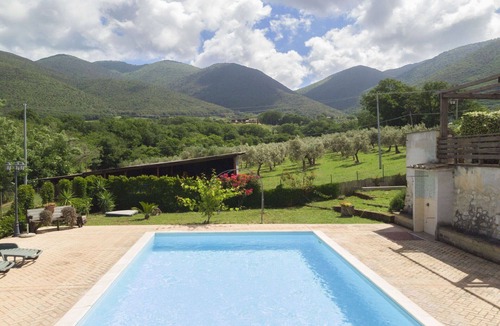 Casperia Villa | Wonderful private villa for 6 people with private pool, WIFI, TV, terrace and pets allowed