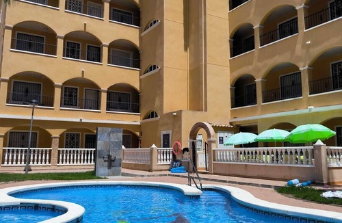 Orihuela Costa Apartment | Wonderful terrace appartment seaview walk to shops and bars British TV