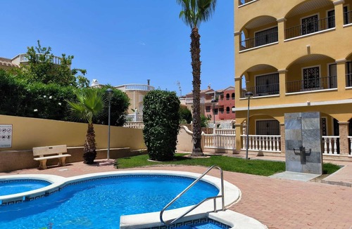Orihuela Costa Apartment | Wonderful terrace appartment seaview walk to shops and bars British TV