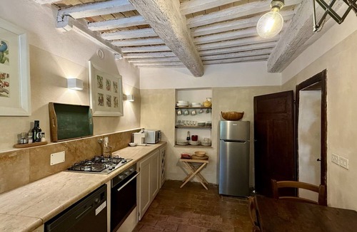 Vivo dʼOrcia Villa | Wonderful villa for 4 guests with WIFI, pool, TV and panoramic view