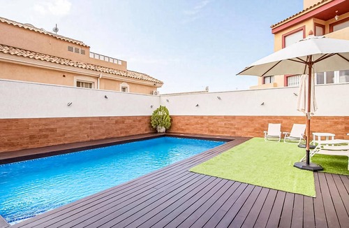 Bolnuevo House | Would you like to enjoy a glass of wine in a hammock next to a beautiful pool with complete privacy?