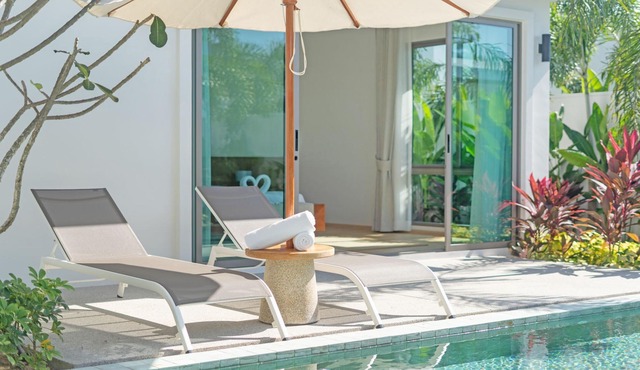 Shambhala Grand Villa - 2Br Deluxe Pool Villa - A