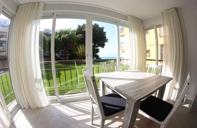 Ground floor in a beach fornt location
