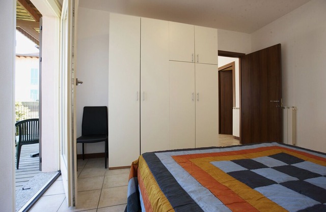 Magnificent apartment in the dépendance of a prestigious art nouveau villa with pool
